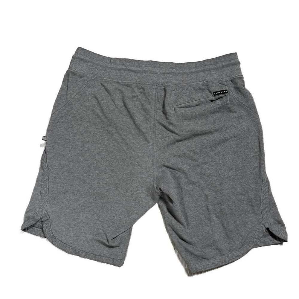 Oakley Men's Gray Drawstring Athletic Shorts Size Large - Picture 2 of 7